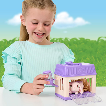 Little Live Pets zabawkowe zwierzątko królik mama + małe króliczki i akcesoria