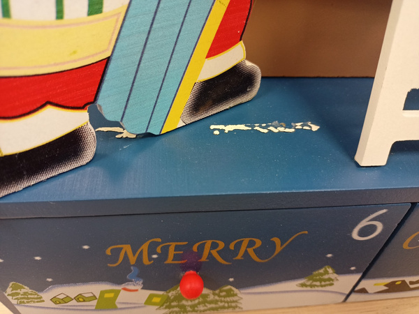 Dekoracja świąteczna Kalendarz adwentowy Choinka