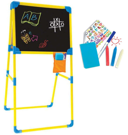 Tablica Kredowa Magnetyczna Edukacyjna Dwustronna Dla Dzieci 2w1