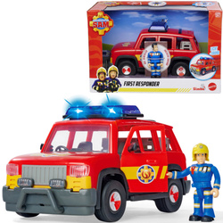 Strażak Sam Pojazd Ratunkowy 19 cm + figurka Elvis First Responder