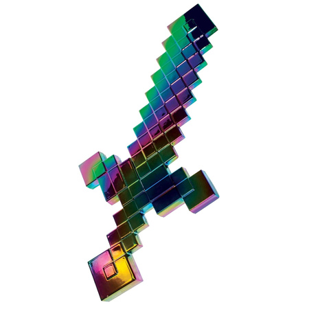 Minecraft miecz netherytowy 51 cm do stroju karnawałowego 15 rocznica śliski