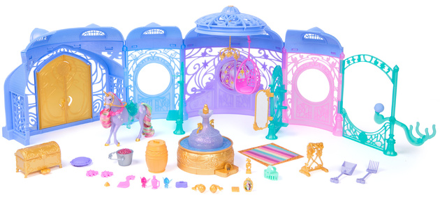 Akademia Jednorożców Zestaw Fontanna Starglow Figurka Wildstar + Akcesoria Unicorn Academy Światło Dźwięk