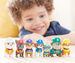 OUTLET Psi Patrol Zestaw 7 Figurek Rubble I Jego Ekipa Wheeler Mix Charger Motor USZKODZONE OPAKOWANIE