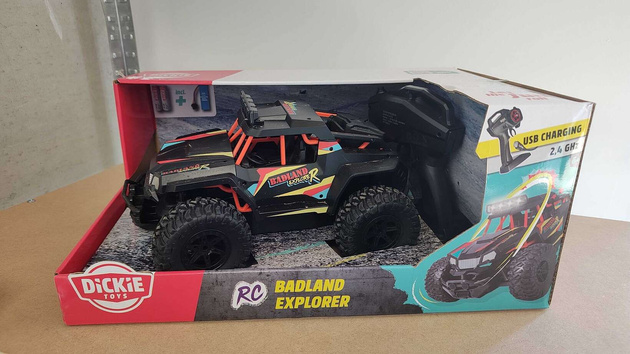 OUTLET Zdalnie sterowane auto terenowe Pojazd AC Badland Explorer RC światło PRODUKT UŻYWANY