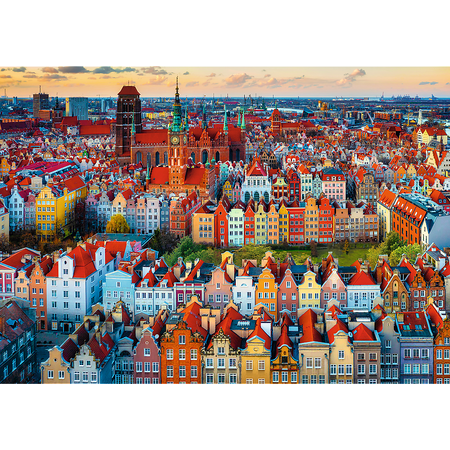 Puzzle 1000 Widok na Gdańsk Trefl