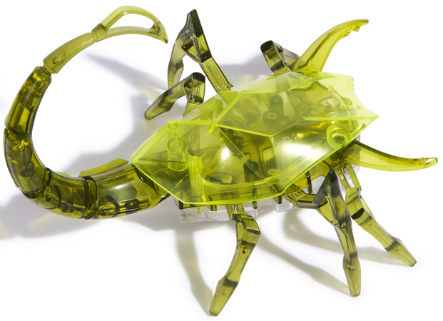 Hex Bots Ruchoma Figurka Scorpion Zielony Zabawka Sensoryczna Światło