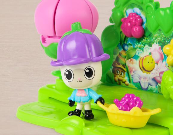 Koci domek Gabi Film Zestaw Ogrodowa Historia Garden Story Set Gabby's Dollhouse + figurki i akcesoria