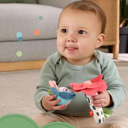 Planet Friends Grzechotki Sensoryczne Kwiat i Pracowita Pszczółka