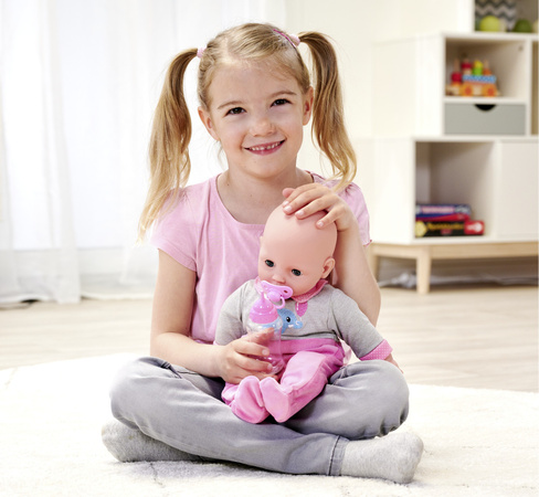 OUTLET Lalka Laura gaworząca 40 cm ze smoczkiem i butelką PRODUKT PO ZWROCIE