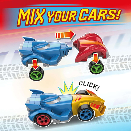 T-Racers Mix'N Race Thunder Truck Ciężarówka z wyrzutnią 3w1