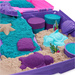 Piasek Kinetyczny Zamek Syrenki Walizka Pałac Kinetic Sand 934g + akcesoria