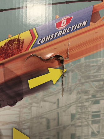 OUTLET Mega Crane Dźwig Żuraw z dźwiękiem zdalnie sterowany 120 cm + pilot USZKODZONE OPAKOWANIE