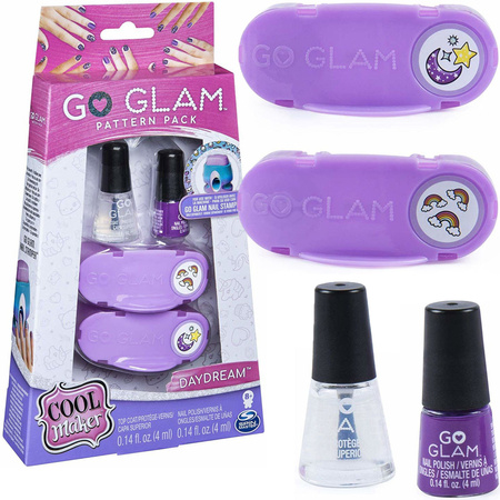 Cool Maker Go Glam Daydream 2 lakiery + 2 wzory zest uzupełniający