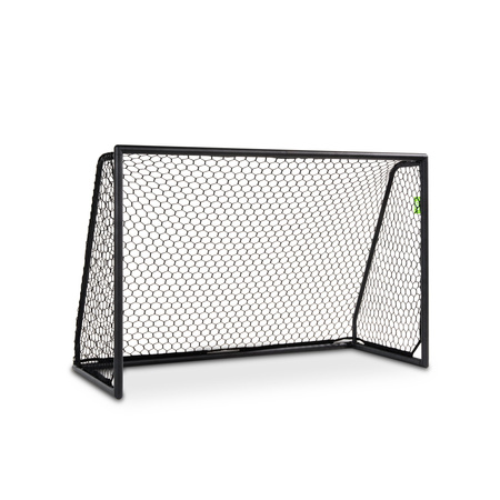 Bramka aluminiowa czarna do gry w piłkę nożną Scala 180x120 cm