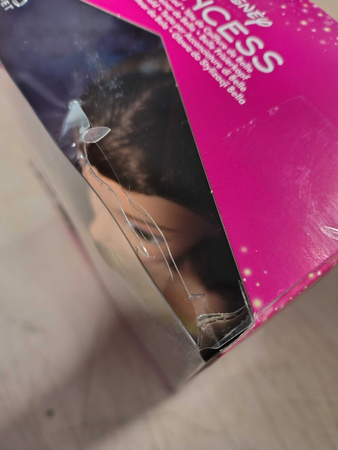 OUTLET Lalka Głowa do czesania i stylizacji włosów Księżniczka Disney Bella Piękna i Bestia +szczotka USZKODZONE OPAKOWANIE