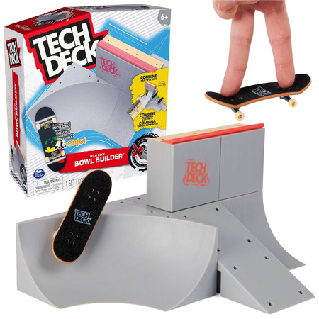 Tech Deck fingerboard zestaw rampa Bowl Builder + deskorolka