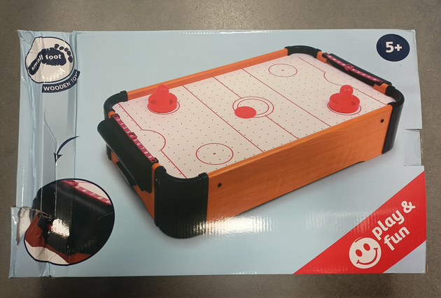 Small foot Stół do hokeja powietrznego do gry cymbergaj USZKODZONE OPAKOWANIE