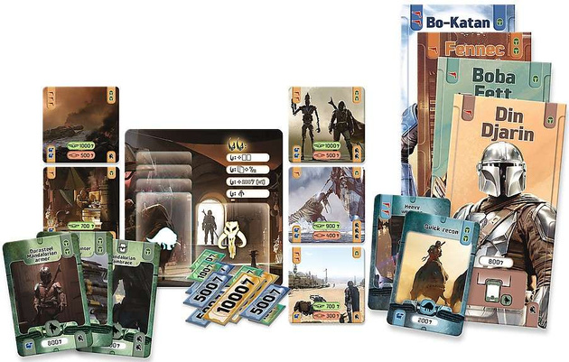 Towarzyska gra planszowa Star Wars Way of the Mandalorian