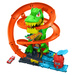 Hot Wheels City Remiza T-Rexa zakręcony tor samochodowy T-Rex Blaze Battle + pojazd