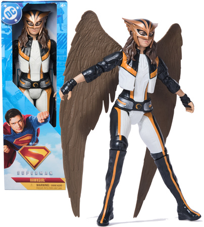 DC Comics Hawkgirl Superman duża figurka lalka 30 cm