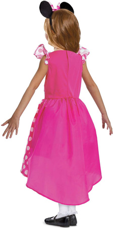 Strój karnawałowy Disney dla dziewczynki Myszka Minnie przebranie 110-122 cm (5-6 lat)