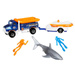 Zestaw Matchbox Adventure MBX Ocean Rescue pojazdy ratunkowe + akcesoria
