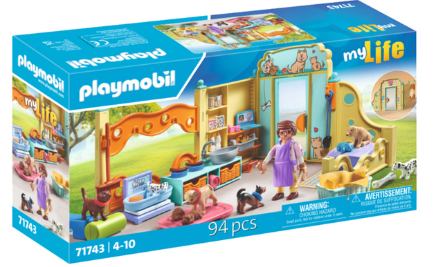 Playmobil My Life Zestaw Dom dla Szczeniaków 94 elementy