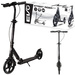 OUTLET Evo Składana Dwukołowa Hulajnoga Miejska Street Rider 200 Czarna 8+ PO ZWROCIE
