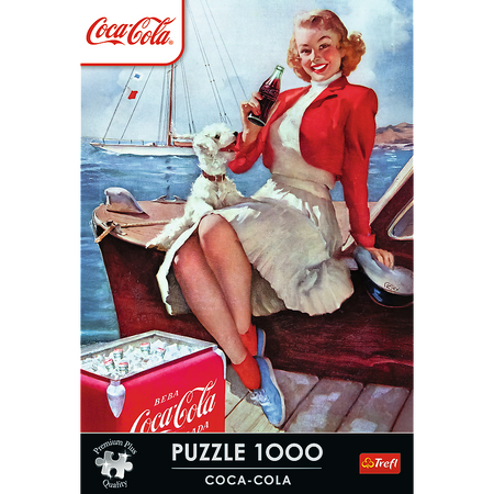 Trefl Puzzle 1000 elementów Coca-Cola Czas na przerwę
