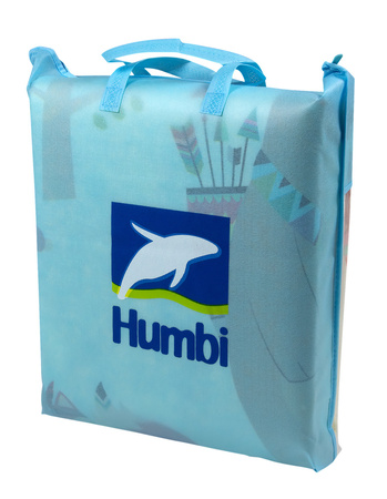 Dwustronna piankowa mata edukacyjna z pianki EPE 150 x 180 cm misie liski i auta