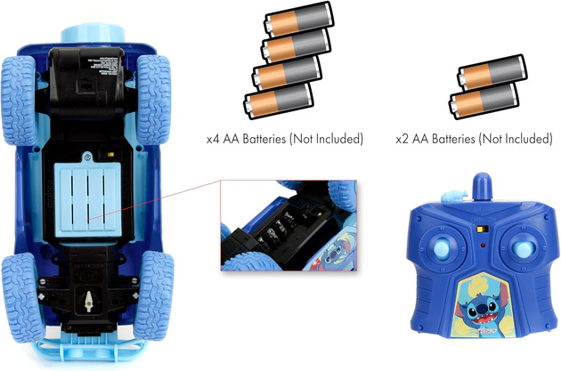 Disney Stitch Zdalnie Sterowany pojazd Jeep Wrangler RC