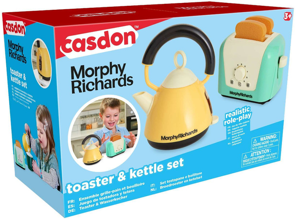 Zestaw Czajnik i Toster Serwis do herbaty Morphy Richards Casdon