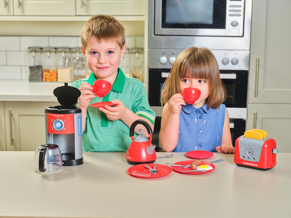 Toster Czajnik Ekspres Zestaw Śniadaniowy Kuchenny zestaw dla dzieci Morphy Richards Casdon