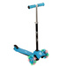 EVO Regulowana Trójkołowa Hulajnoga dla Dzieci Light Up Mini Cruiser Błękitny Świecące kółka