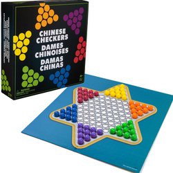 Chińskie Warcaby towarzyska gra planszowa gwiazda Chineese Checkers 8+