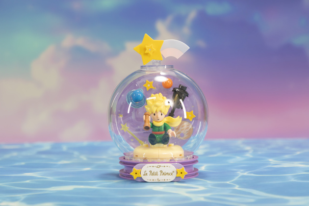 Klocki konstrukcyjne Pantasy Mały Książę Gwiaździsta lampa Starry Lamp Le Petit Prince 82 elementy