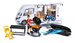 Duży zestaw Kamper wakacyjny pojazd z figurką i akcesoriami Hymer 30 cm
