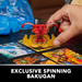 OUTLET Zestaw Bakugan Battle Arena Walk + Figurka Dragonoid PRODUKT WYBRAKOWANY