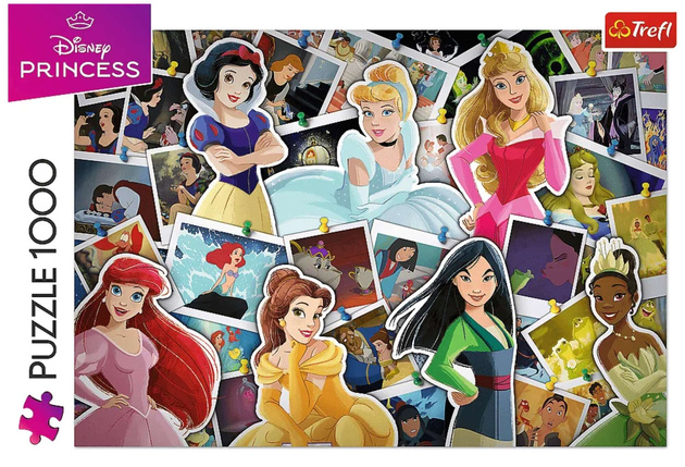 Trefl Puzzle Księżniczki Disneya 1000 elementów Disney Princess