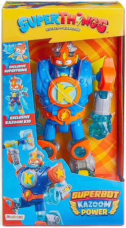 SuperZings SuperThings figurka Superbot Kazoom Power 15 cm