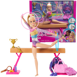 Lalka Barbie kariera Gimnastyczka + akcesoria 