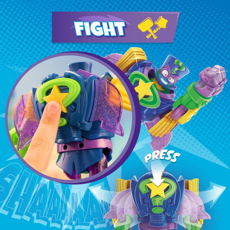 SuperThings Enigma Superbot robot figurka złoczyńcy + akcesoria