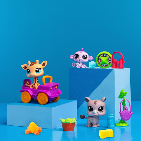 Zestaw Littlest Pet Shop Safari Set figurki + akcesoria