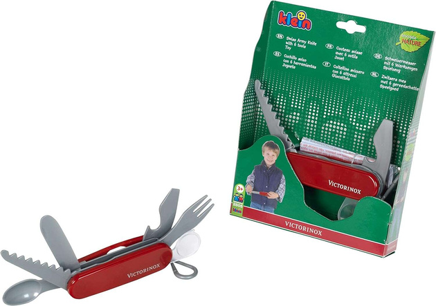 Scyzoryk szwajcarskiej armii Victorinox zabawkowy dla dzieci Klein
