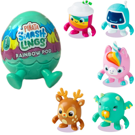 Pinata SmashLings losowa figurka Smashlings w jajku Rainbow Pod