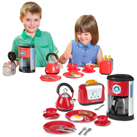 Toster Czajnik Ekspres Zestaw Śniadaniowy Kuchenny zestaw dla dzieci Morphy Richards Casdon