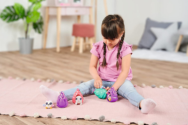 Maskotka kolekcjonerska Pearly Pods niespodzianka w muszli breloczek 3+