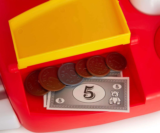 Zabawkowa poczta stoisko waga kartki dla dzieci + akcesoria 30 elementów