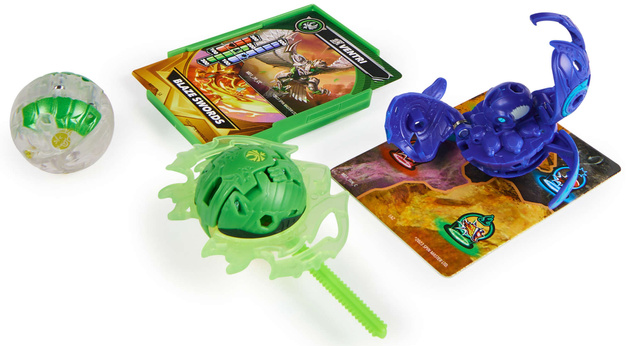 Bakugan Zestaw Startowy Special Attack Ventri Octagon Trox 3 Figurki