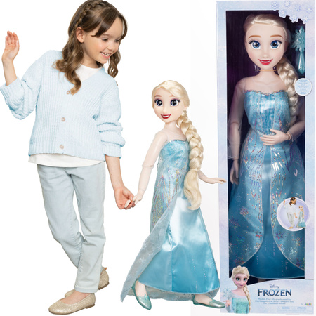 Lalka Disney Princess Księżniczka Elsa Kraina Lodu Frozen lalka 81 cm